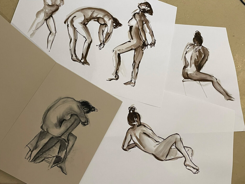 Live-getekend naar Model- Anita Gaasbeek