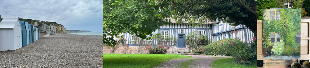 Schilderweek Normandie 2025 georganiseerd door Anita Gaasbeek