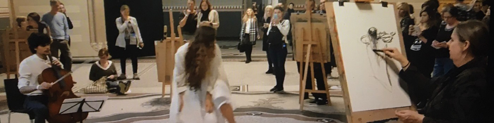 Live schetsen in Rijksmuseum Amsterdam