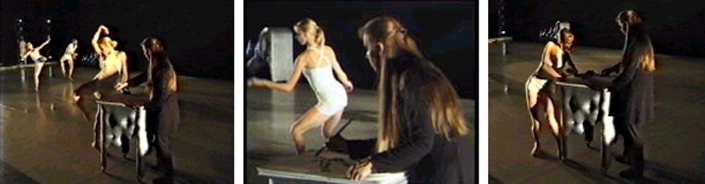 performance in balletvoorstelling van Scapino Ballet met optredens in theaters in Nederland en Duitsland