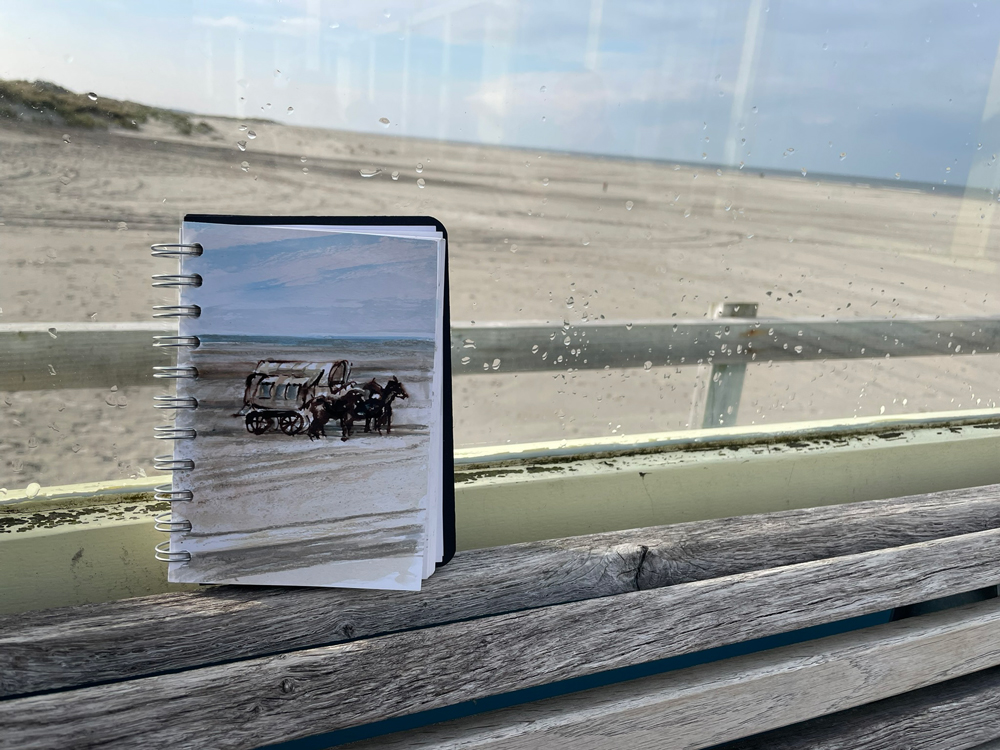 Huifkarren op Terschelling