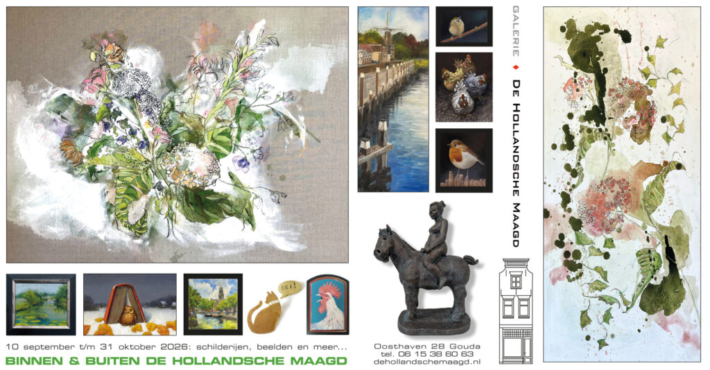 Binnen & buiten in galerie de Hollandsche Maagd