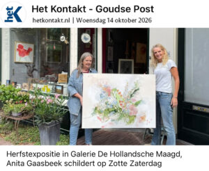 Herfstexpositie in De Hollandsche Maagd in het Kontakt-Goudse Post