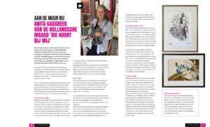 Artikel Anita Gaasbeek in het magazine KNST