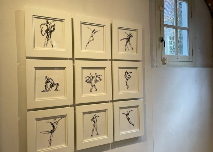 Dansschetsen - Anita Gaasbeek Expositie Transition - De Firma Kunstencentrum - Gouda